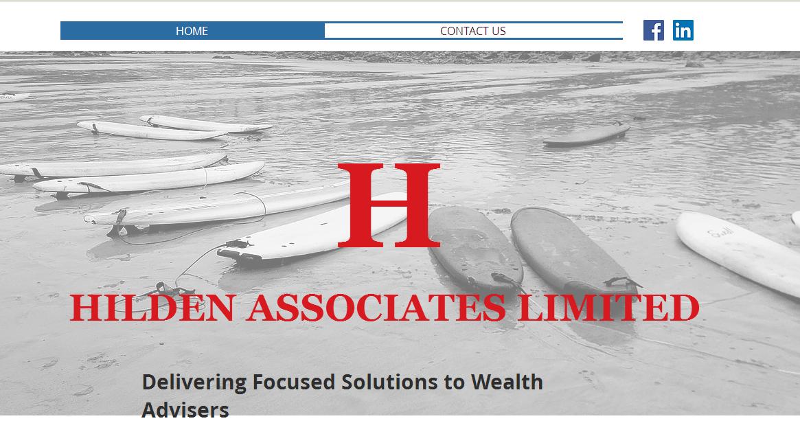 脑爸打 @ 网页设计 / 网站製作 例子: Hilden Associates (財富管理服務網站)